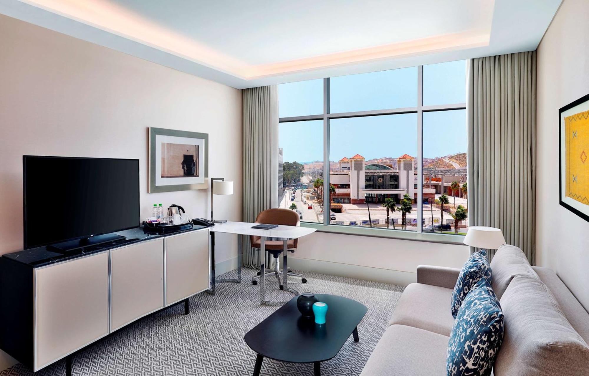 Hilton Tanger City Center Tânger Exterior foto Living room