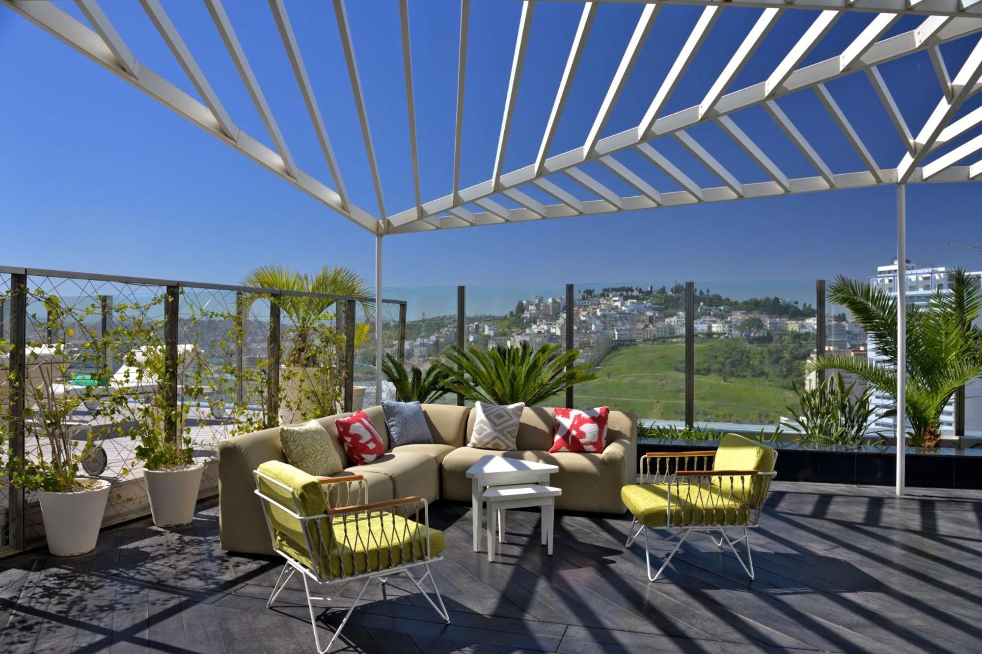 Hilton Tanger City Center Tânger Exterior foto Rooftop garden